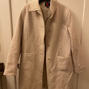 Off white Gallery puffer raincoat